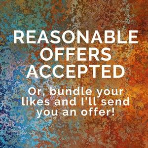 Reasonable offers accepted!